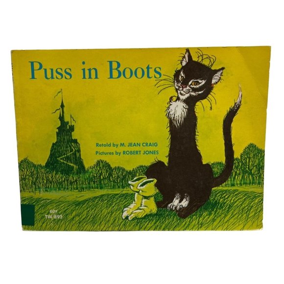Puss In Boots by M Jean Craig Illustrated Robert Jones Scholastic Books 1972 - Picture 1 of 9
